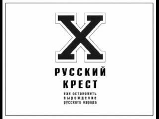 Постер В.Г. Жданов на конференции. Русский крест