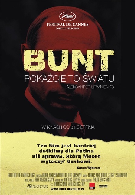 Постер Бунт. Дело Литвиненко
