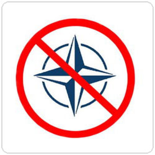 Постер НАТО не быть на русской земле!