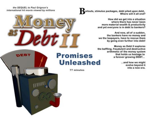 Постер Деньги - Пирамида Долгов 2: Безудержные Обещания / Money as Debt II: Promises Unleashed