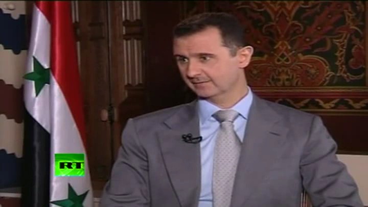 Скриншот 2 Эксклюзивное интервью Башара Асада RT