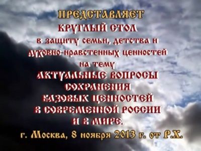 Постер Актуальные вопросы сохранения базовых ценностей в современной России и в мире