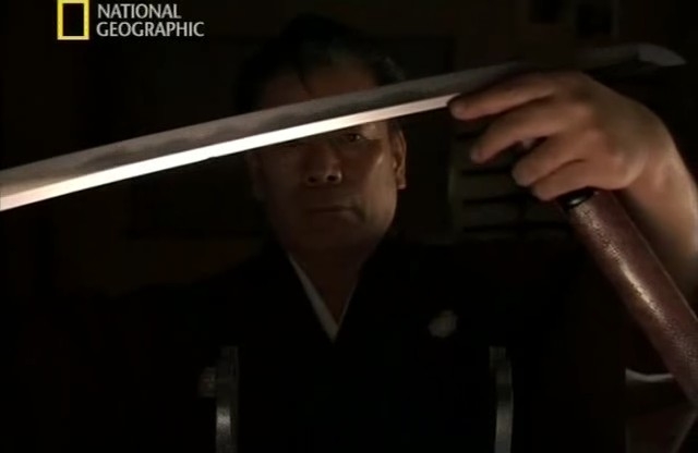 Постер Изготовление самурайского меча - Катана